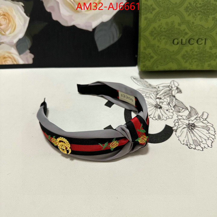 Hair band-Gucci shop cheap high quality 1:1 replica ID: AJ6661 $: 32USD