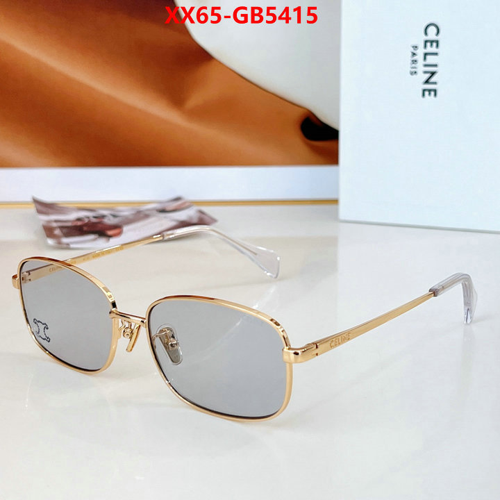 Glasses-CELINE top brands like ID: GB5415 $: 65USD