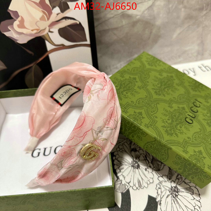 Hair band-Gucci luxury cheap ID: AJ6650 $: 32USD