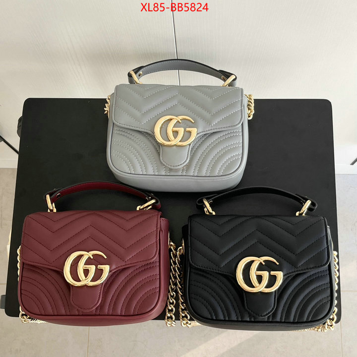 Gucci Bags(4A)-Marmont high quality 1:1 replica ID: BB5824 $: 85USD,