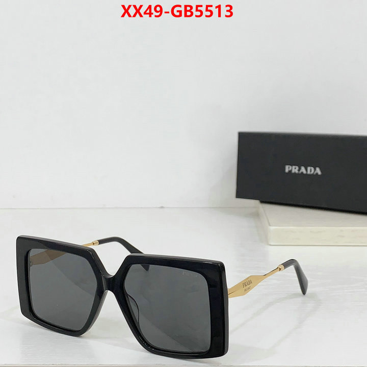 Glasses-Prada what 1:1 replica ID: GB5513 $: 49USD