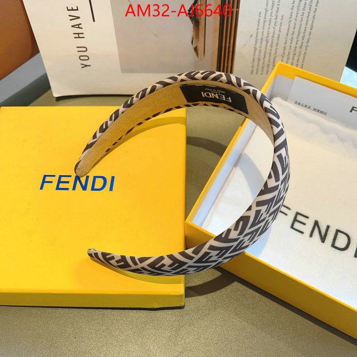 Hair band-Fendi where can i buy the best quality ID: AJ6640 $: 32USD