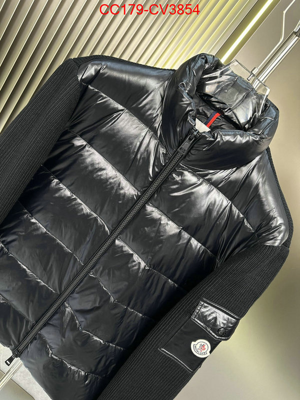 Down jacket Men-Moncler unsurpassed quality ID: CV3854 $: 179USD