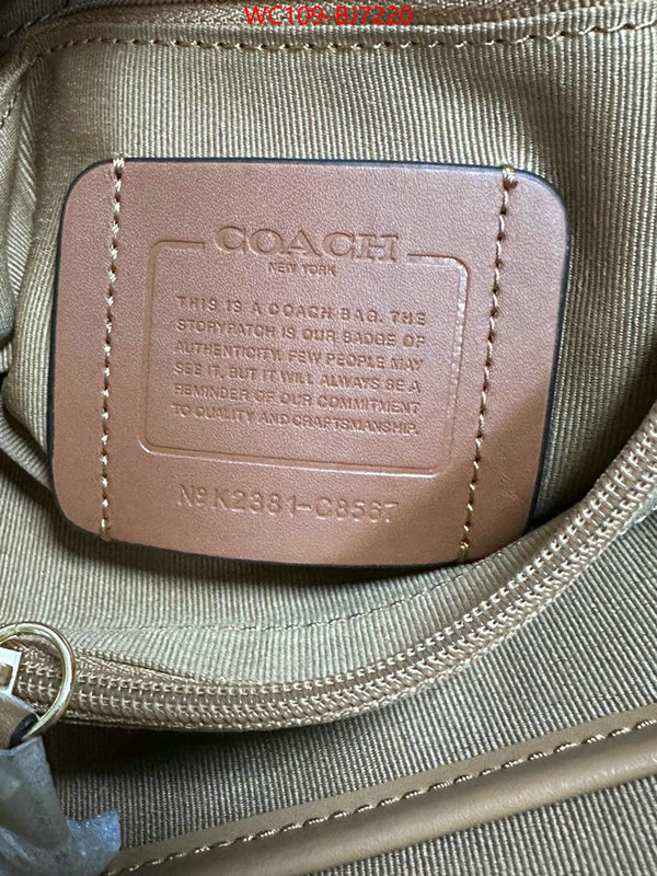 Coach Bags(4A)-Handbag- sale outlet online ID: BJ7220 $: 109USD,