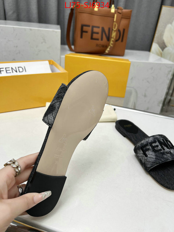 Women Shoes-Fendi wholesale ID: SJ6934 $: 75USD