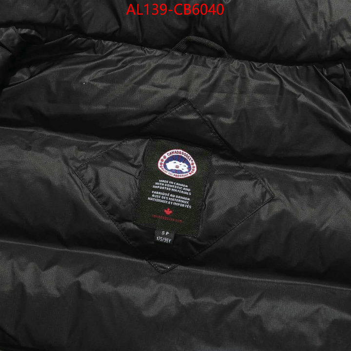 Down jacket Men-Canada Goose perfect ID: CB6040 $: 139USD