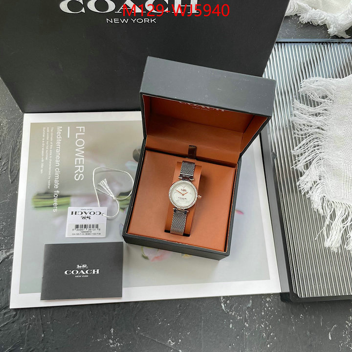 Watch(4A)-Coach exclusive cheap ID: WJ5940 $: 129USD