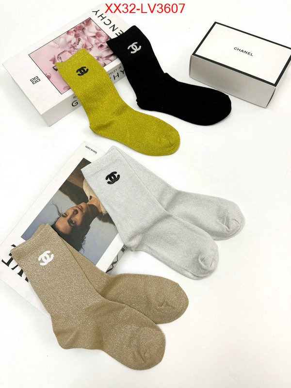 Sock-Chanel designer 7 star replica ID: LV3607 $: 32USD