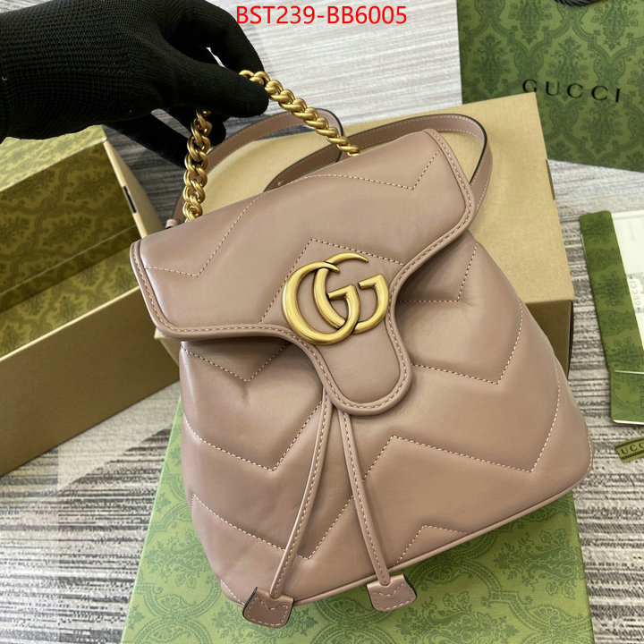 Gucci Bags(TOP)-Backpack- online sale ID: BB6005 $: 239USD,