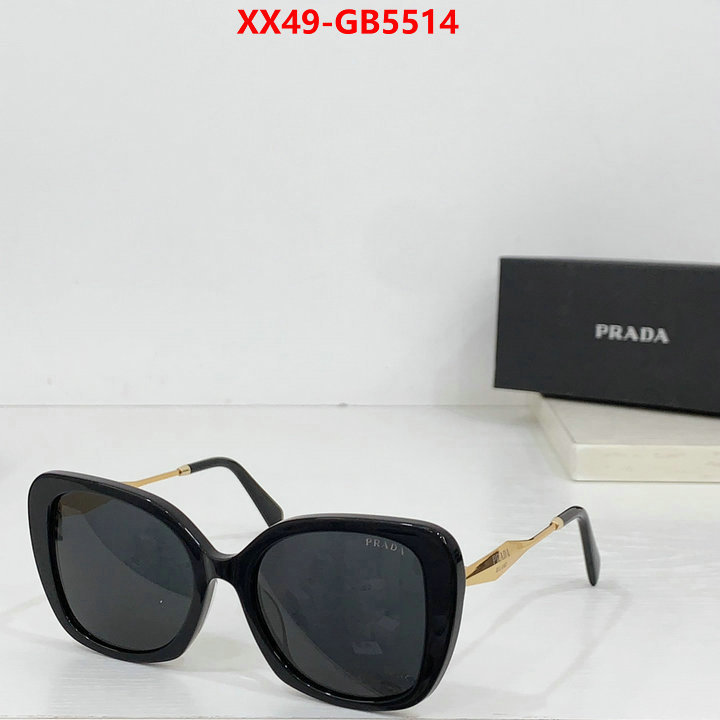 Glasses-Prada replica designer ID: GB5514 $: 49USD