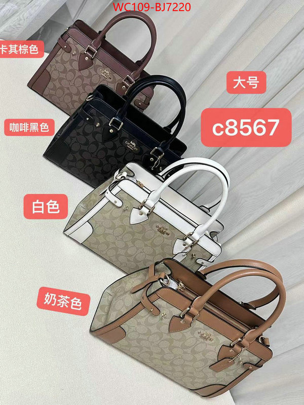 Coach Bags(4A)-Handbag- sale outlet online ID: BJ7220 $: 109USD,