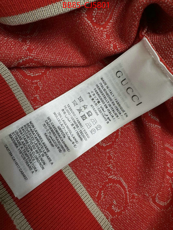 Clothing-Gucci cheap online best designer ID: CJ5801 $: 85USD