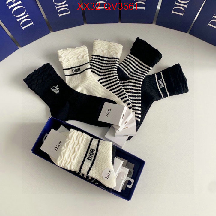 Sock-Dior high quality replica ID: QV3661 $: 32USD