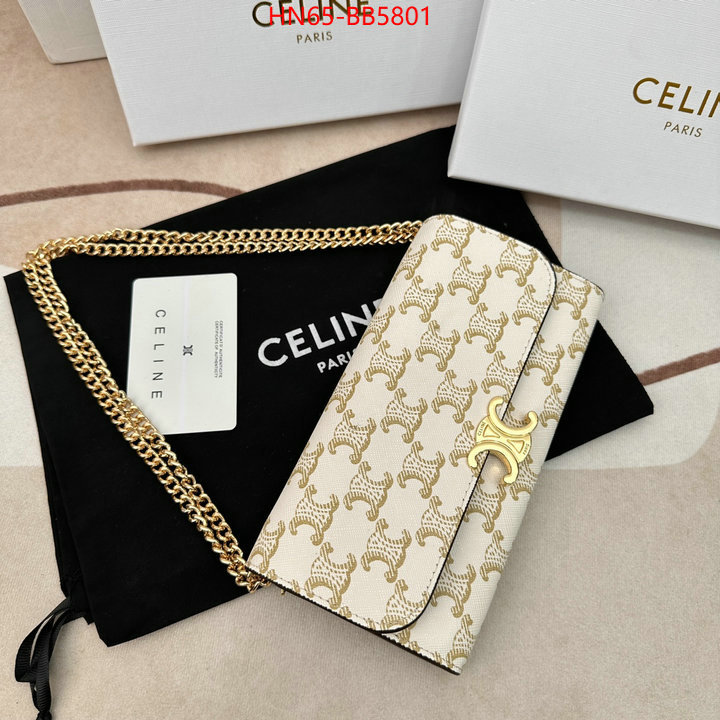 CELINE Bags(4A)-Triomphe Series perfect replica ID: BB5801 $: 65USD,