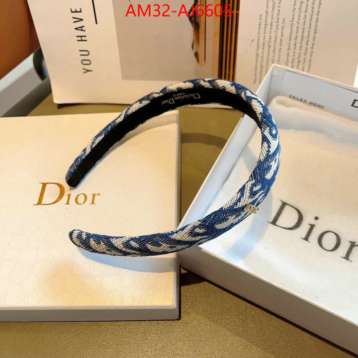 Hair band-Dior the highest quality fake ID: AJ6605 $: 32USD