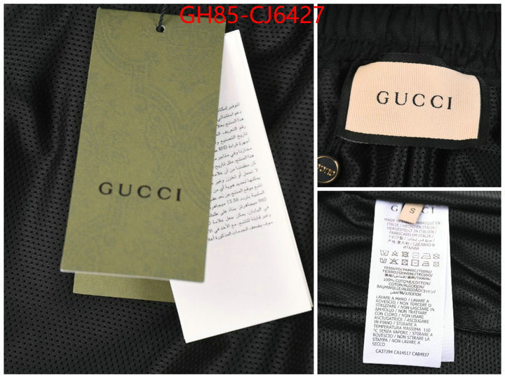 Clothing-Gucci wholesale designer shop ID: CJ6427 $: 85USD