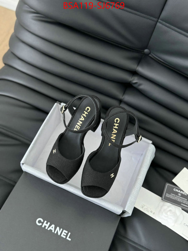 Women Shoes-Chanel best fake ID: SJ6769 $: 119USD