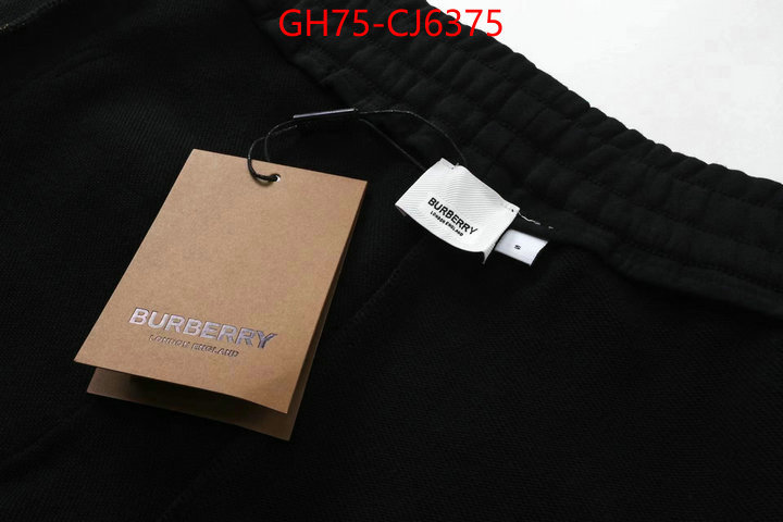 Clothing-Burberry what ID: CJ6375 $: 75USD