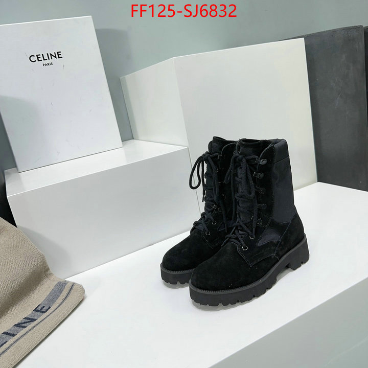 Women Shoes-Boots buy 2024 replica ID: SJ6832 $: 125USD