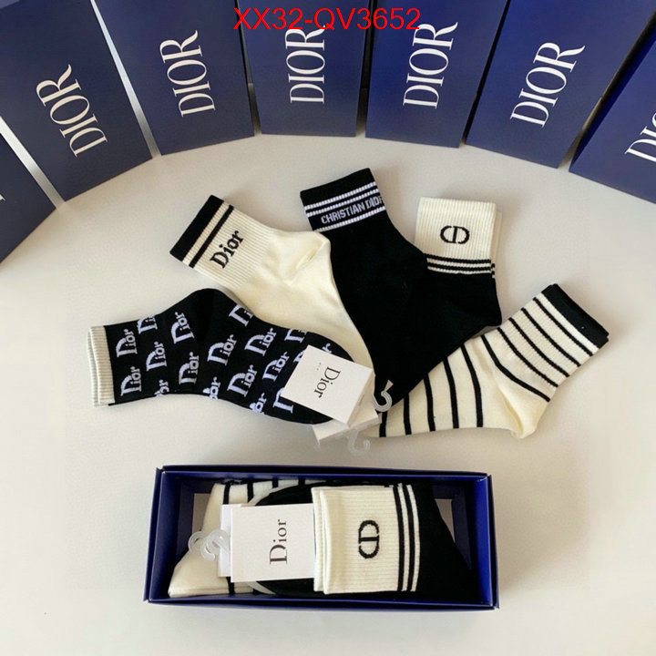 Sock-Dior knockoff highest quality ID: QV3652 $: 32USD