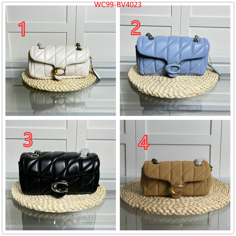 Coach Bags(4A)-Crossbody- high quality 1:1 replica ID: BV4023 $: 99USD,