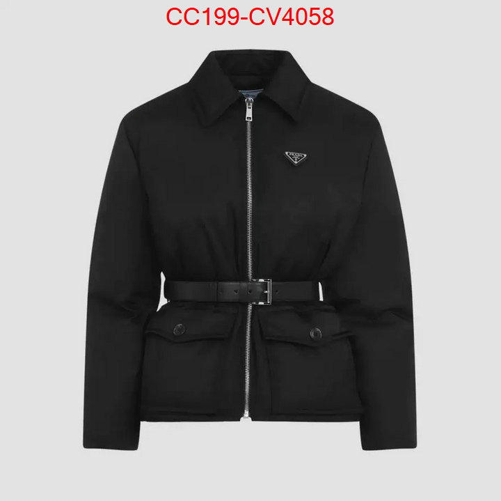 Down jacket Women-Prada replicas buy special ID: CV4058 $: 199USD