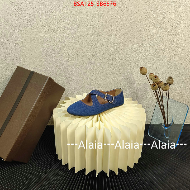 Women Shoes-ALAIA wholesale 2024 replica ID: SB6576 $: 125USD