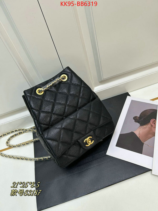 Chanel Bags(4A)-Backpack- counter quality ID: BB6319 $: 95USD,