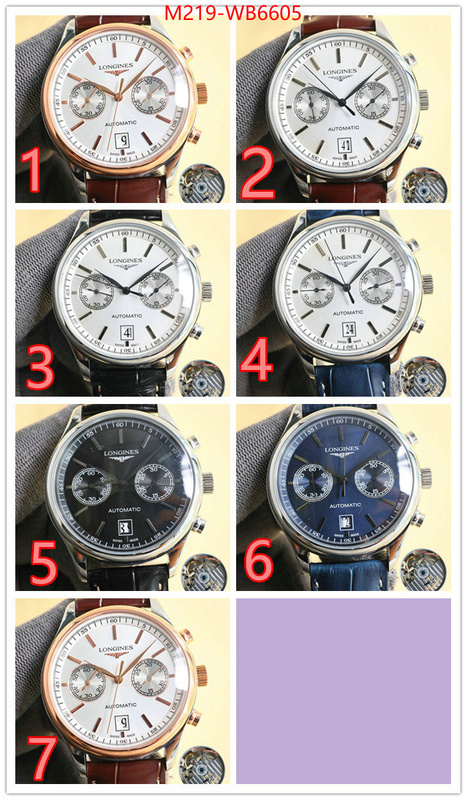 Watch(TOP)-Longines 1:1 clone ID: WB6605 $: 219USD