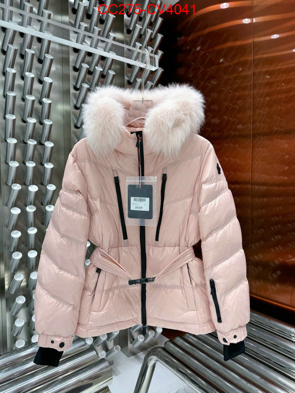 Down jacket Women-Moncler buy high quality cheap hot replica ID: CV4041 $: 275USD