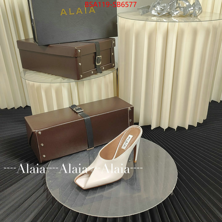 Women Shoes-ALAIA perfect quality ID: SB6577 $: 119USD