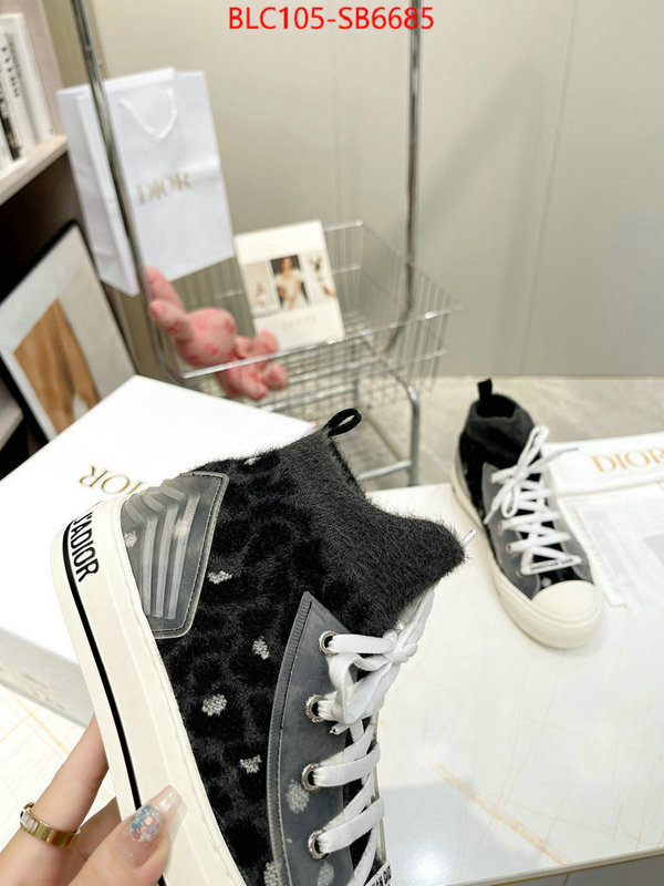 Women Shoes-Dior new designer replica ID: SB6685 $: 105USD