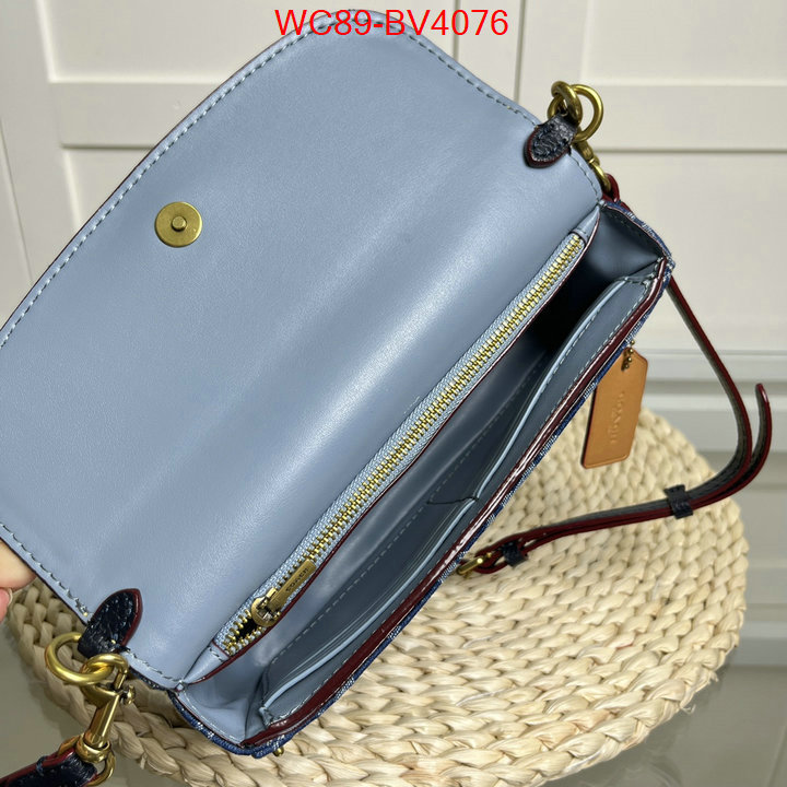 Coach Bags(4A)-Crossbody- buy 1:1 ID: BV4076 $: 89USD,