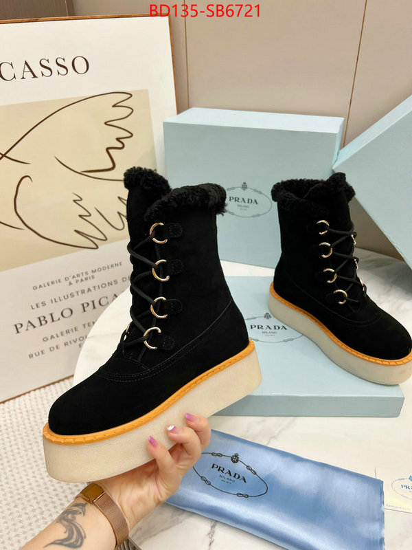 Women Shoes-Prada what is top quality replica ID: SB6721 $: 135USD