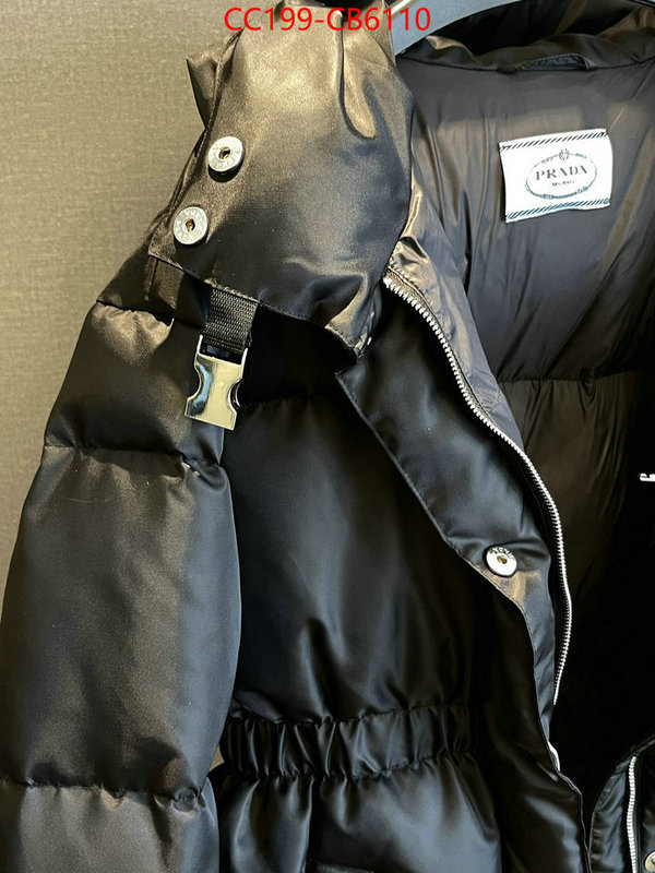 Down jacket Women-Prada replica 1:1 high quality ID: CB6110 $: 199USD