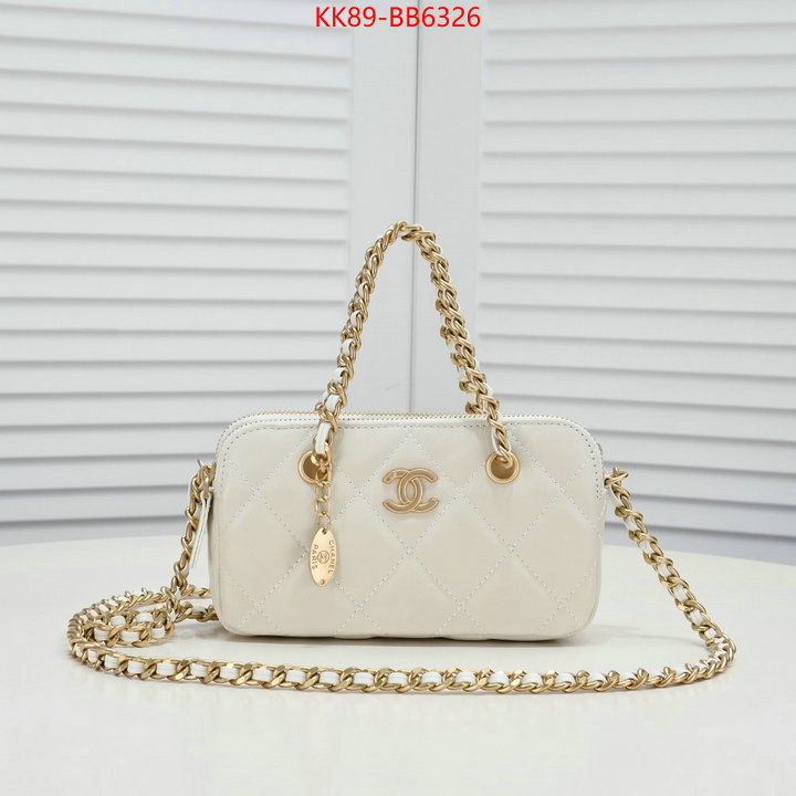 Chanel Bags(TOP)-Crossbody- ID: BB6326 $: 89USD,