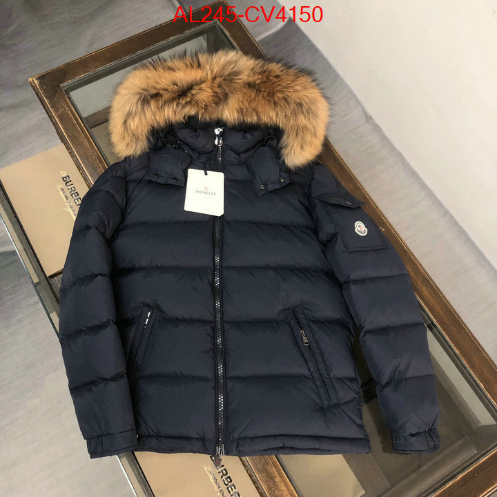 Down jacket Men-Moncler fashion ID: CV4150 $: 245USD