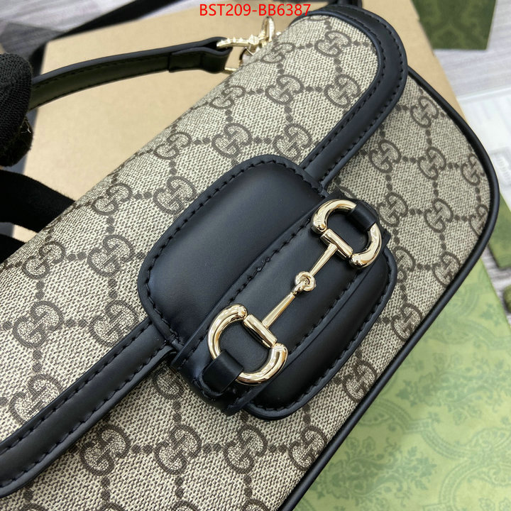 Gucci Bags(TOP)-Horsebit- designer high replica ID: BB6387 $: 209USD,