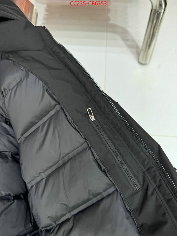 Down jacketMen-Prada shop cheap high quality 1:1 replica ID: CB6353 $: 235USD