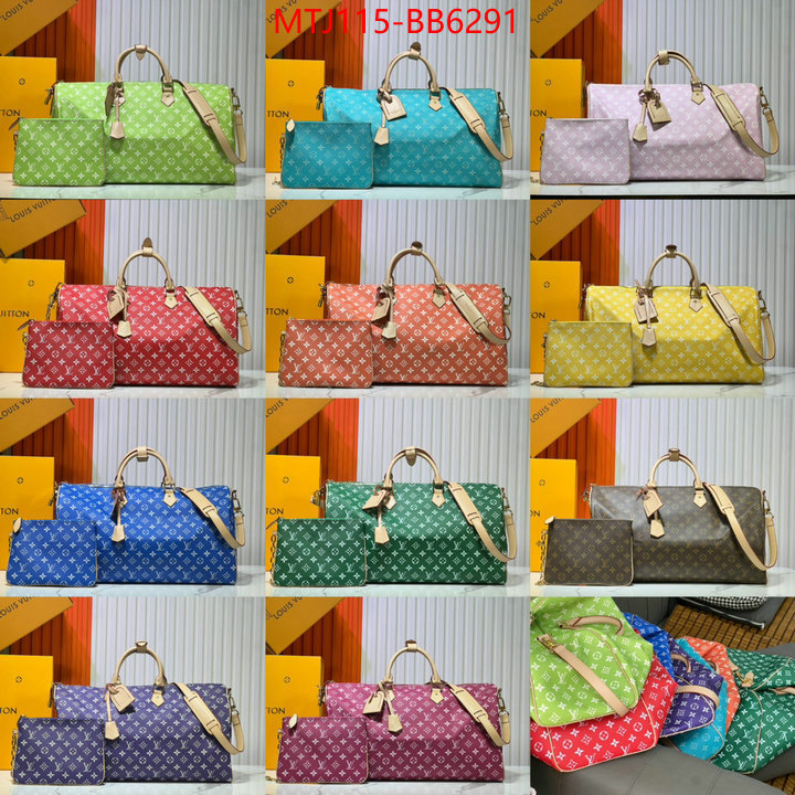 LV Bags(4A)-Keepall BandouliRe 45-50- online sale ID: BB6291 $: 115USD,