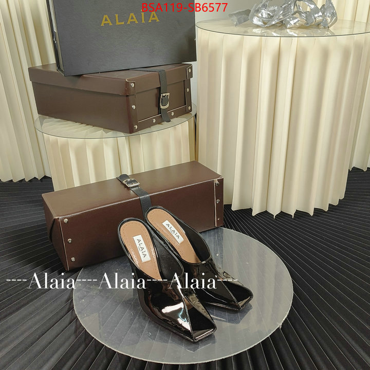 Women Shoes-ALAIA perfect quality ID: SB6577 $: 119USD