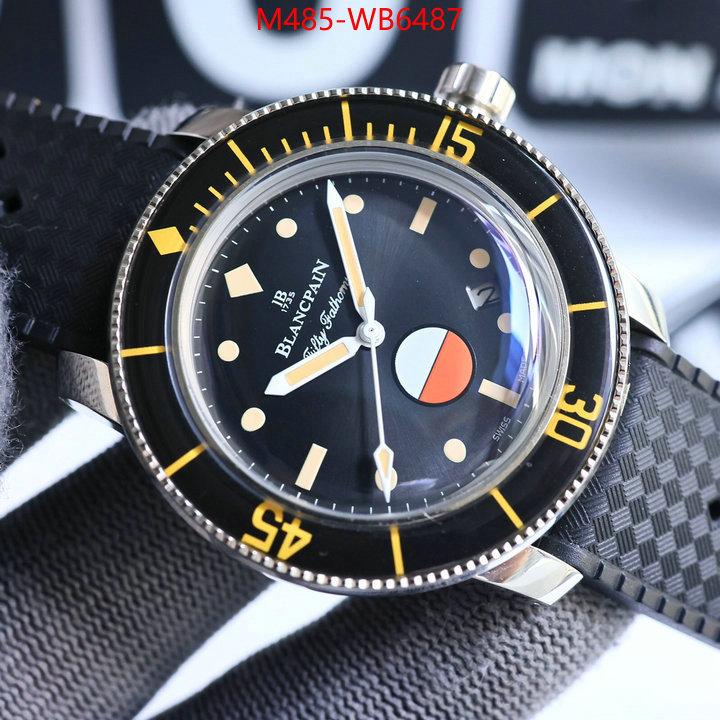 Watch(TOP)-Blancpain replicas buy special ID: WB6487 $: 485USD