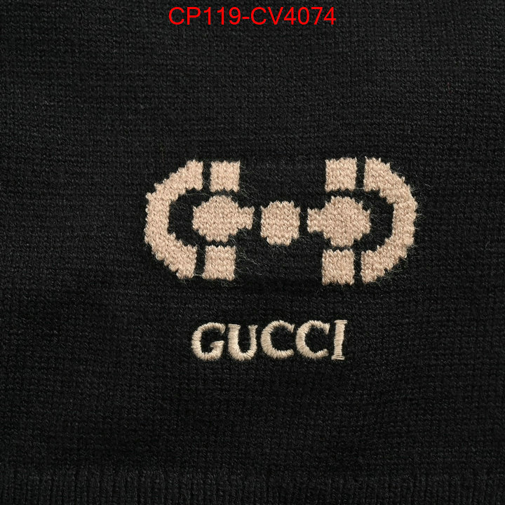 Clothing-Gucci first top ID: CV4074 $: 119USD