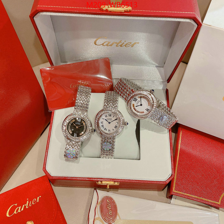 Watch(TOP)-Cartier website to buy replica ID: WB6513 $: 209USD