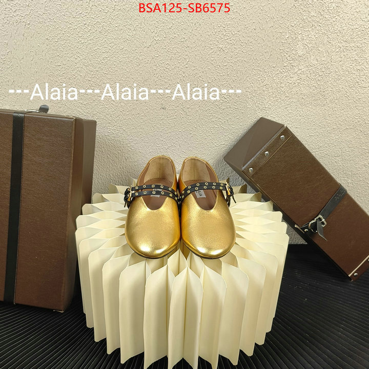 Women Shoes-ALAIA buy cheap ID: SB6575 $: 125USD