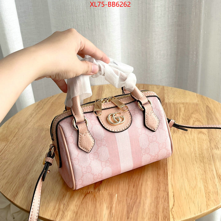 Gucci Bags(4A)-Crossbody- luxury fashion replica designers ID: BB6262 $: 75USD,