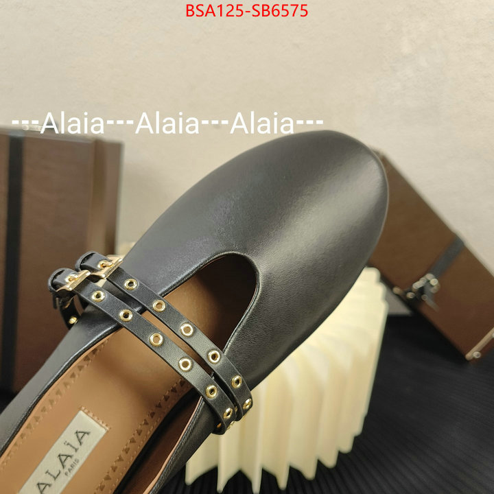 Women Shoes-ALAIA buy cheap ID: SB6575 $: 125USD