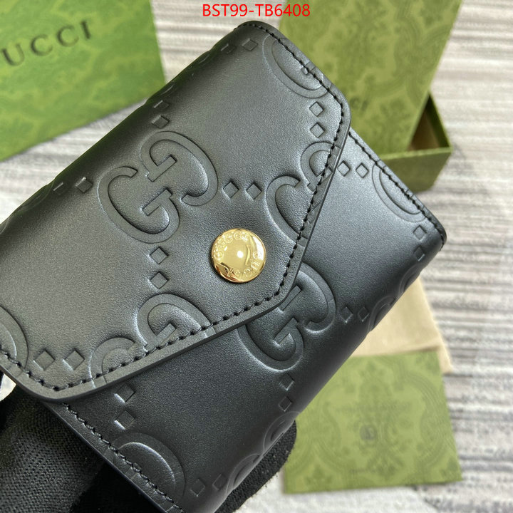 Gucci Bags(TOP)-Wallet- outlet sale store ID: TB6408 $: 99USD,