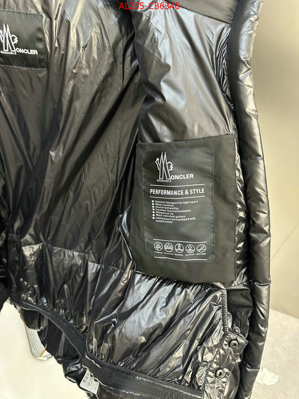 Down jacket Men-Monmouth first copy ID: CB6346 $: 235USD