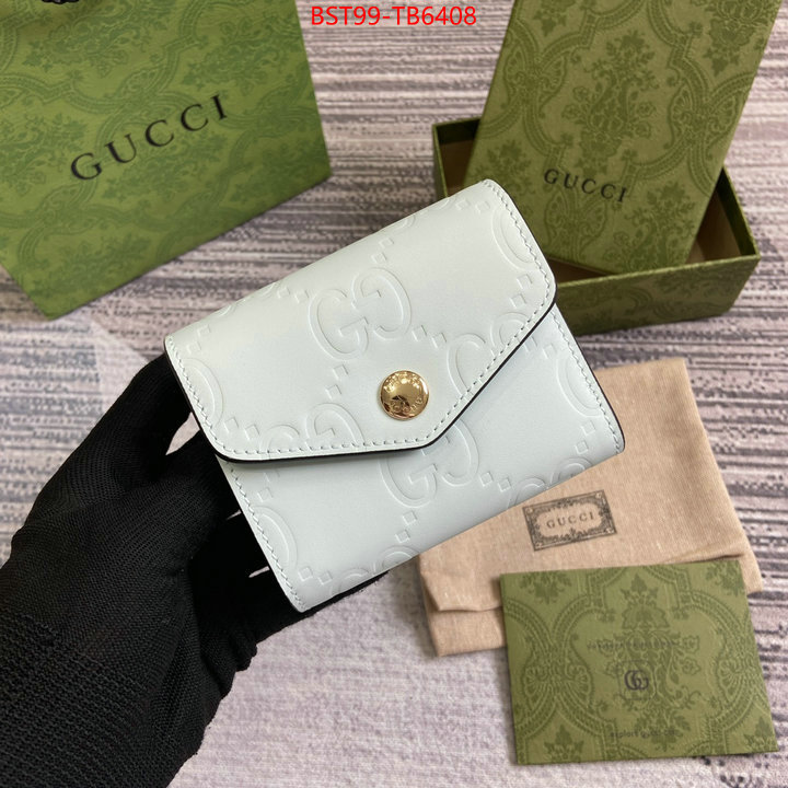 Gucci Bags(TOP)-Wallet- outlet sale store ID: TB6408 $: 99USD,